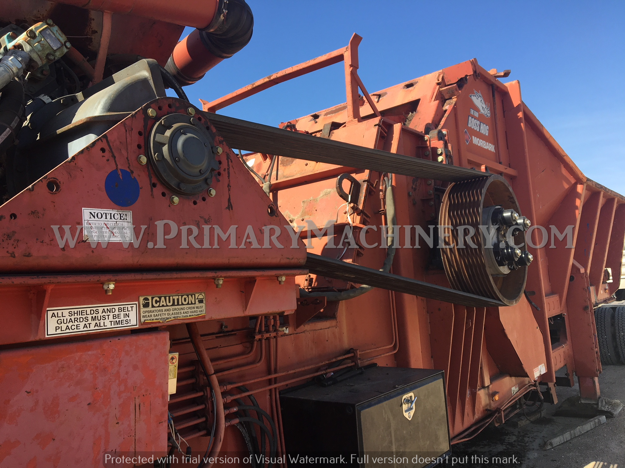 2005 Morbark 7600 Horizontal Grinder Primary Machinery