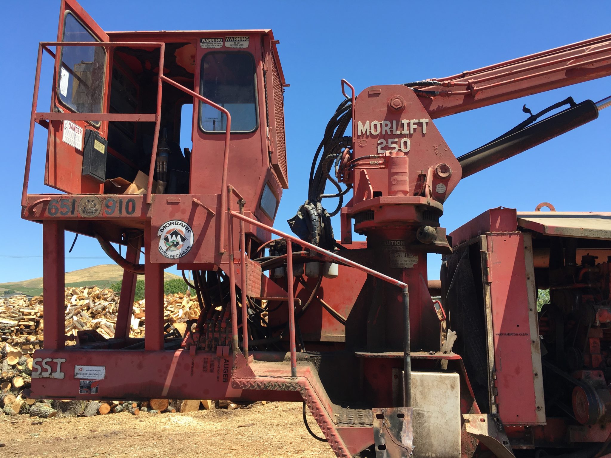 2789NC 1995 Morbark 1100 Tub Grinder Primary Machinery